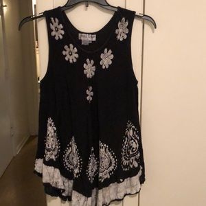 Black and gray tunic!